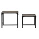 Комплект от 2 маси Home ESPRIT Естествен 48 x 36 x 45 cm Комплект от 2 маси Home ESPRIT Естествен 48 x 36 x 45 cm