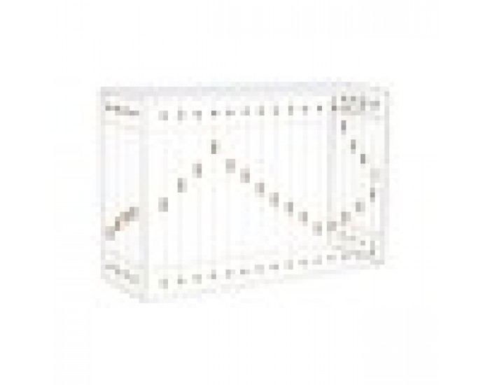 Console Home ESPRIT Бял Златен Огледало 120 x 40 x 80 cm