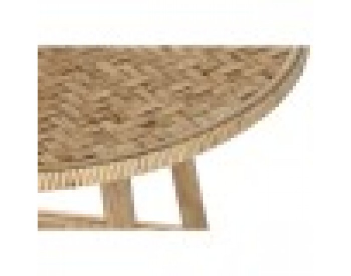 Помощна маса DKD Home Decor 61 x 61 x 46 cm 61 x 61 x 49 cm Кафяв Pатан Помощна маса DKD Home Decor 61 x 61 x 46 cm 61 x 61 x 49 cm Кафяв Pатан