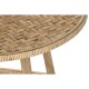 Помощна маса DKD Home Decor 61 x 61 x 46 cm 61 x 61 x 49 cm Кафяв Pатан Помощна маса DKD Home Decor 61 x 61 x 46 cm 61 x 61 x 49 cm Кафяв Pатан