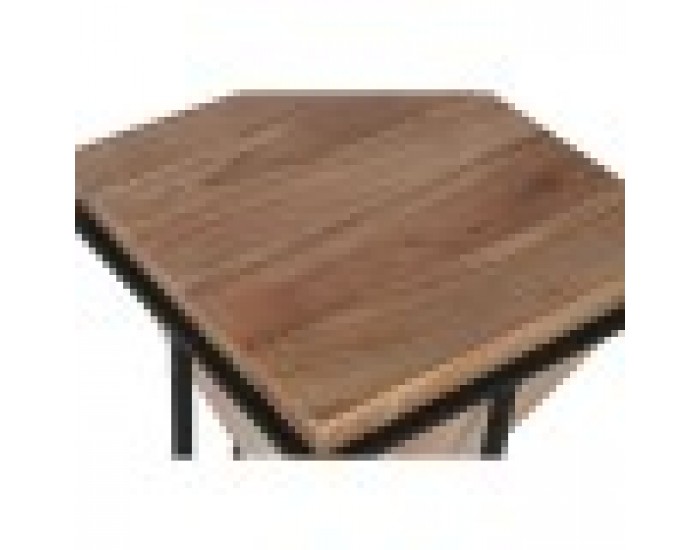 Помощна масичка Home ESPRIT Кафяв Черен Метал Aкациево дърво 41 x 41 x 67 cm Помощна масичка Home ESPRIT Кафяв Черен Метал Aкациево дърво 41 x 41 x 67 cm