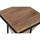 Помощна масичка Home ESPRIT Кафяв Черен Метал Aкациево дърво 41 x 41 x 67 cm Помощна масичка Home ESPRIT Кафяв Черен Метал Aкациево дърво 41 x 41 x 67 cm