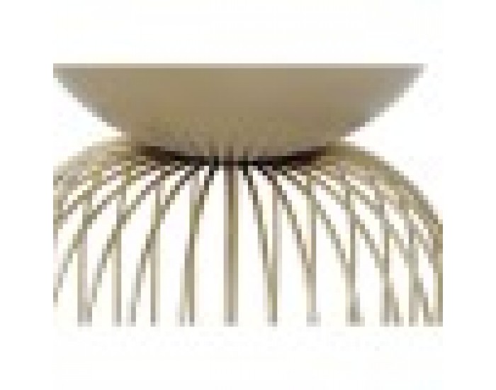 Помощна маса DKD Home Decor 55,5 x 55,5 x 53 cm Ела Метал Помощна маса DKD Home Decor 55,5 x 55,5 x 53 cm Ела Метал