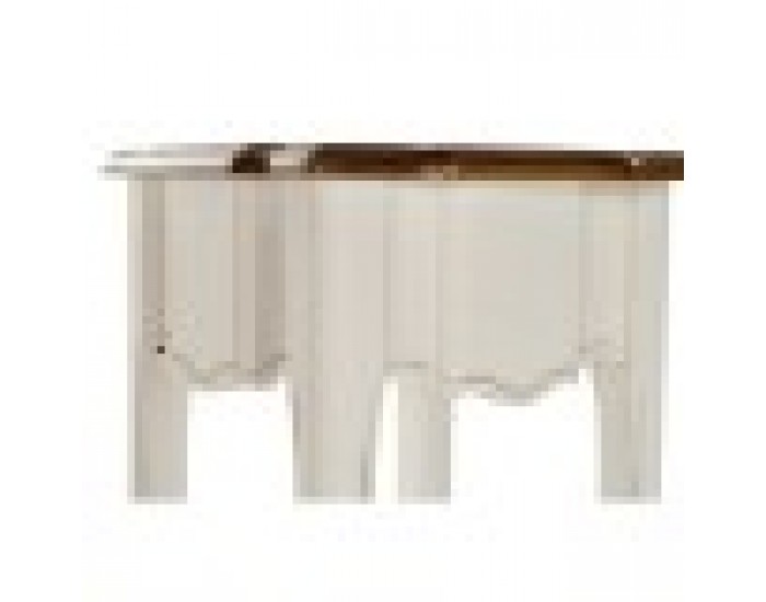Комплект от 2 маси DKD Home Decor Бял Кафяв (2 pcs) (35 x 35 x 80 cm) Комплект от 2 маси DKD Home Decor Бял Кафяв (2 pcs) (35 x 35 x 80 cm)