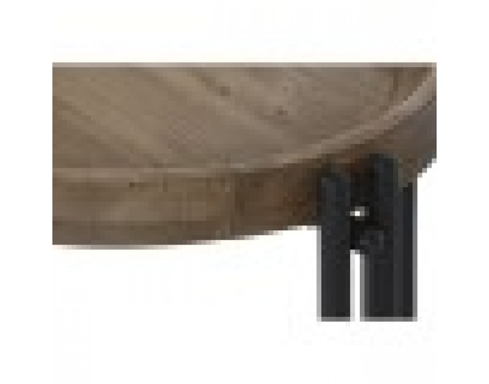 Помощна масичка Home ESPRIT Дървен Метал 50 x 50 x 60 cm