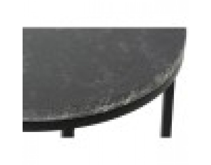 Комплект от 2 маси DKD Home Decor Черен 46 x 46 x 58 cm