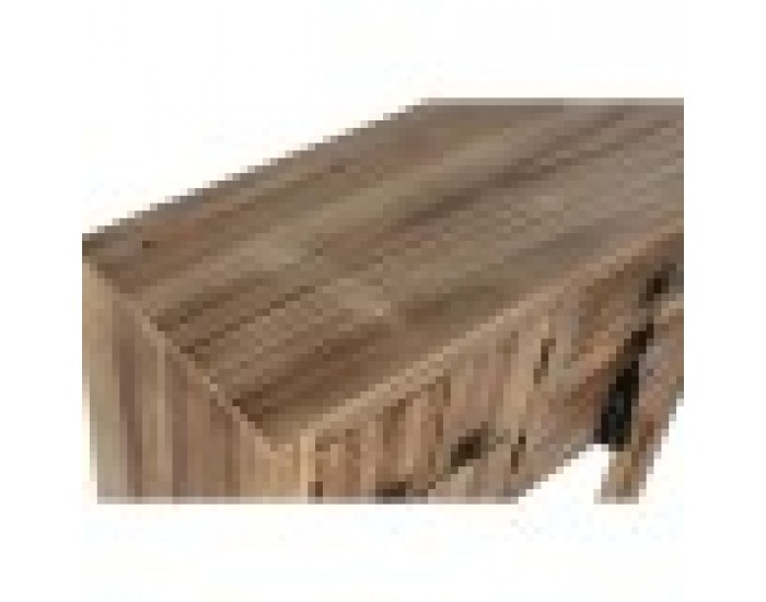 Конзола Home ESPRIT Черен Ела Дървен MDF 64 x 26 x 83 cm