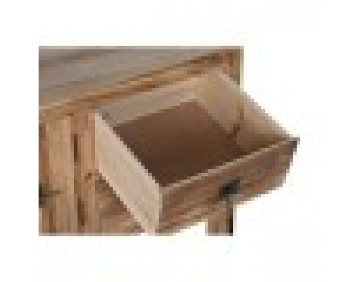 Конзола Home ESPRIT Черен Ела Дървен MDF 64 x 26 x 83 cm