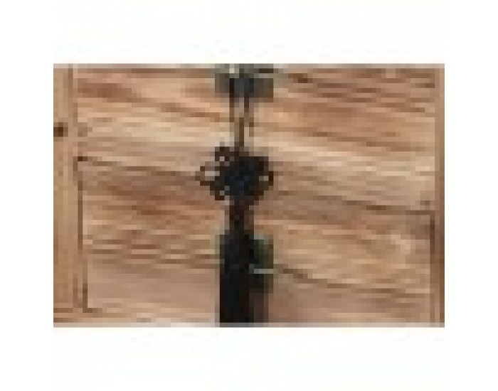 Конзола Home ESPRIT Черен Ела Дървен MDF 64 x 26 x 83 cm