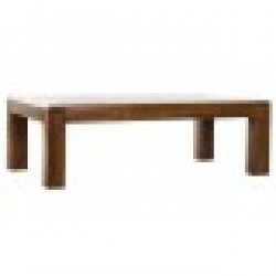 Помощна маса DKD Home Decor Кафяв Aкациево дърво (110 x 60 x 36 cm) - Холни маси