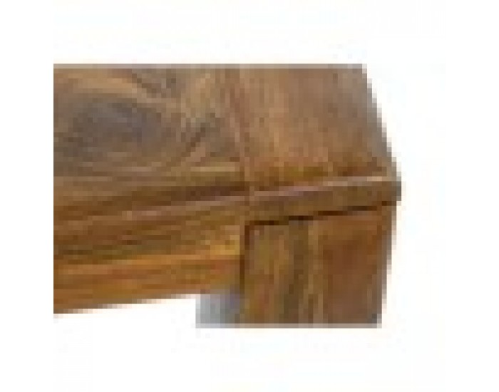 Помощна маса DKD Home Decor Кафяв Aкациево дърво (110 x 60 x 36 cm)