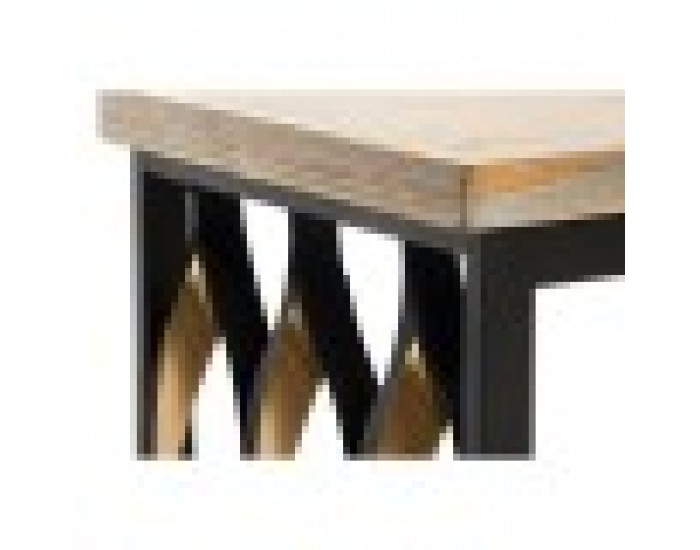 Комплект от 2 маси Home ESPRIT Дървен Метал 64 x 34 x 65 cm