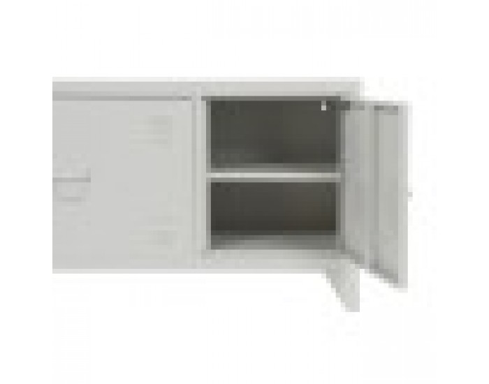 ТВ шкаф Home ESPRIT Бял Метал 120 x 40 x 58 cm