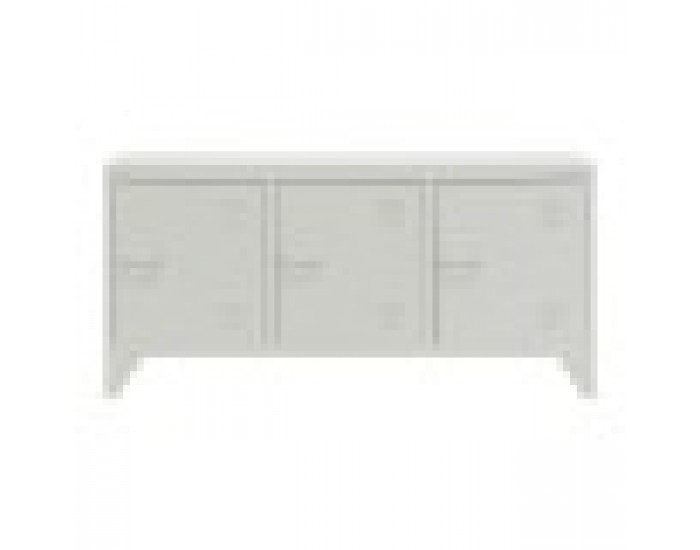 ТВ шкаф Home ESPRIT Бял Метал 120 x 40 x 58 cm