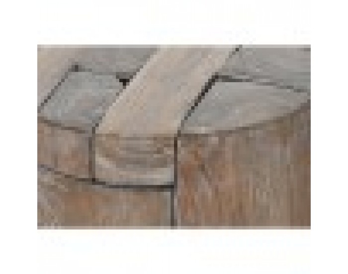 Помощна маса Home ESPRIT Естествен 40 x 40 x 45 cm Помощна маса Home ESPRIT Естествен 40 x 40 x 45 cm