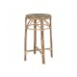 Помощна маса Home ESPRIT Естествен 59 X 59 X 108 cm - Холни маси