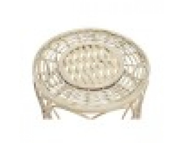 Комплект от 2 маси DKD Home Decor Кафяв Pатан (50 x 50 x 41,5 cm) (50 x 50 x 40 cm)