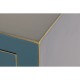 Конзола DKD Home Decor Ела Син Дървен MDF 63 x 26 x 83 cm