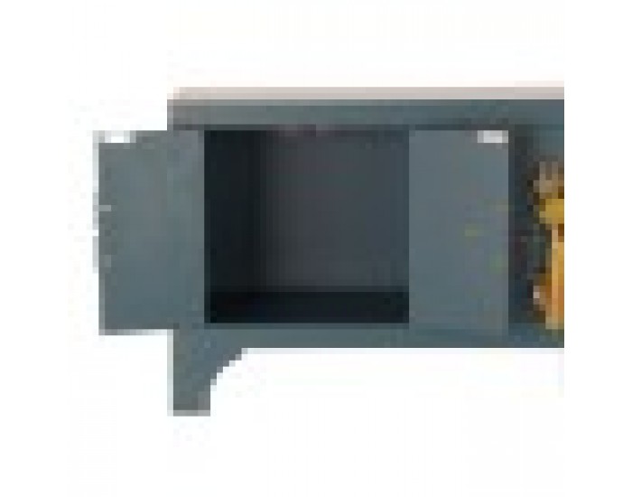 Конзола DKD Home Decor Ела Син Дървен MDF 63 x 26 x 83 cm