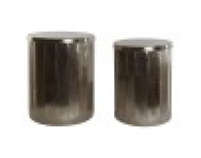 Комплект от 2 маси Home ESPRIT Златен Метал 42 x 42 x 52 cm