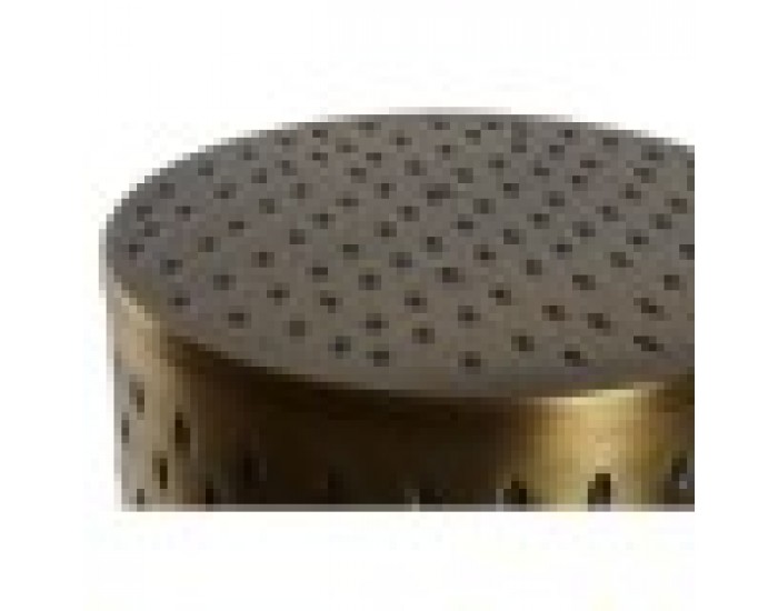 Комплект от 2 маси Home ESPRIT Златен Метал 43 x 43 x 54 cm