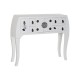 Конзола DKD Home Decor, Бял, Сребро, Ела, Дървен, MDF, 98 x 26 x 80 cm