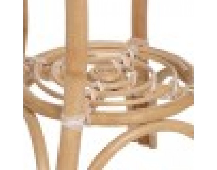 Помощна маса 50 x 50 x 67 cm Естествен Бежов Pатан