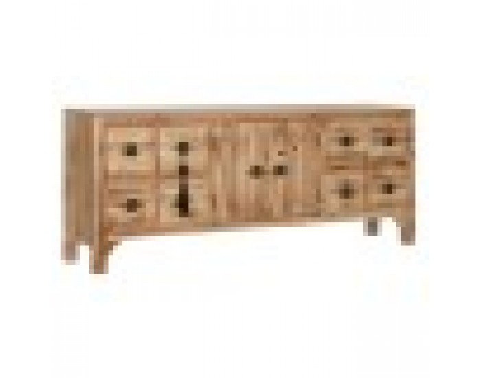 ТВ шкаф Home ESPRIT Черен Естествен Ела Дървен MDF 130 x 24 x 51 cm ТВ шкаф Home ESPRIT Черен Естествен Ела Дървен MDF 130 x 24 x 51 cm