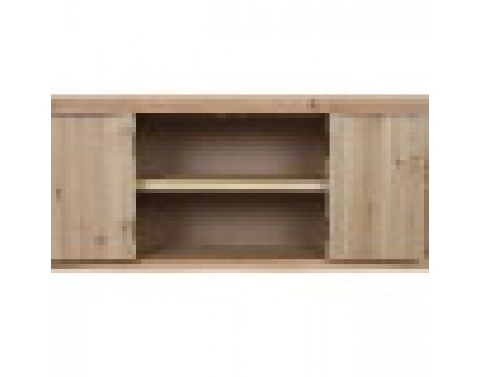ТВ шкаф Home ESPRIT Черен Естествен Ела Дървен MDF 130 x 24 x 51 cm ТВ шкаф Home ESPRIT Черен Естествен Ела Дървен MDF 130 x 24 x 51 cm