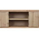 ТВ шкаф Home ESPRIT Черен Естествен Ела Дървен MDF 130 x 24 x 51 cm ТВ шкаф Home ESPRIT Черен Естествен Ела Дървен MDF 130 x 24 x 51 cm