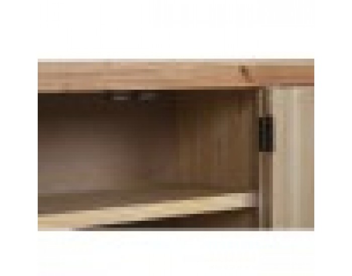 ТВ шкаф Home ESPRIT Черен Естествен Ела Дървен MDF 130 x 24 x 51 cm ТВ шкаф Home ESPRIT Черен Естествен Ела Дървен MDF 130 x 24 x 51 cm