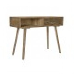 Конзола DKD Home Decor Ела Естествен (99,5 x 40 x 75 cm) - Холни маси