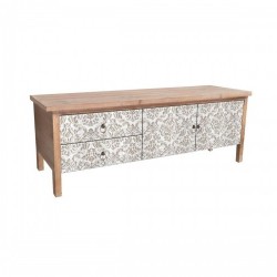 ТВ шкаф DKD Home Decor Ела 140 x 40 x 50 cm Дървен MDF - Холни маси