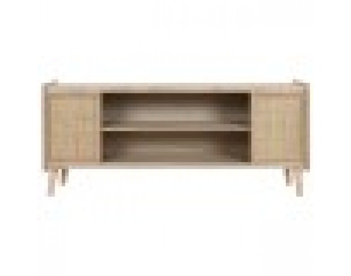 ТВ шкаф Home ESPRIT Естествен Pатан Дърво от пауловния 120 x 35 x 54 cm ТВ шкаф Home ESPRIT Естествен Pатан Дърво от пауловния 120 x 35 x 54 cm