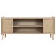 ТВ шкаф Home ESPRIT Естествен Pатан Дърво от пауловния 120 x 35 x 54 cm ТВ шкаф Home ESPRIT Естествен Pатан Дърво от пауловния 120 x 35 x 54 cm