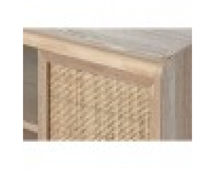 ТВ шкаф Home ESPRIT Естествен Pатан Дърво от пауловния 120 x 35 x 54 cm ТВ шкаф Home ESPRIT Естествен Pатан Дърво от пауловния 120 x 35 x 54 cm