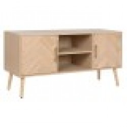 ТВ шкаф Home ESPRIT Естествен Дърво от пауловния Дървен MDF 120 x 40 x 60 cm - Маси