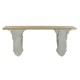 Помощна маса DKD Home Decor 180 x 35 x 78 cm Ела Естествен Сив Помощна маса DKD Home Decor 180 x 35 x 78 cm Ела Естествен Сив