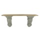 Помощна маса DKD Home Decor 180 x 35 x 78 cm Ела Естествен Сив Помощна маса DKD Home Decor 180 x 35 x 78 cm Ела Естествен Сив