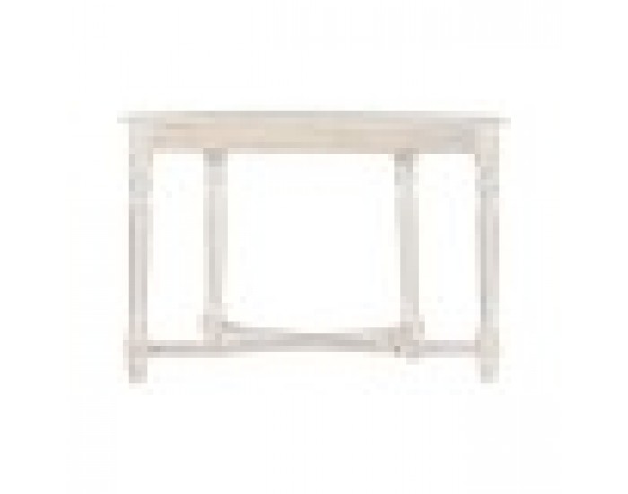 Console Home ESPRIT Бял Дърво манго 114,3 x 38,1 x 82 cm