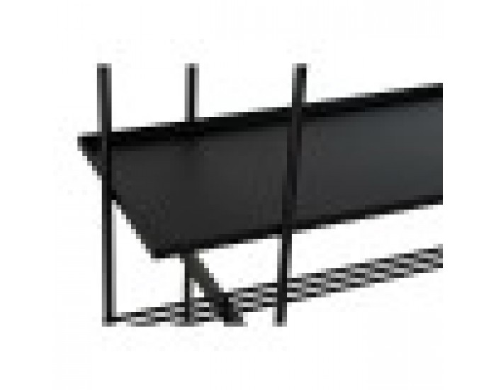 Конзола DKD Home Decor, Черен Метал, Бял Мрамор, Модерен, 120 x 40 x 80 cm