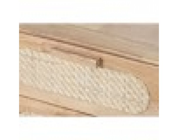 ТВ шкаф Home ESPRIT Естествен Метал каучук 120 x 30 x 48 cm