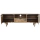 ТВ шкаф Home ESPRIT Бял Дърво манго 160 x 41 x 55 cm ТВ шкаф Home ESPRIT Бял Дърво манго 160 x 41 x 55 cm