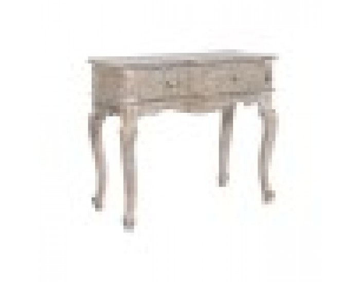 Портманто с 2 чекмеджета DKD Home Decor Бял Кафяв Дърво манго 91 x 42 x 81 cm