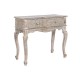Портманто с 2 чекмеджета DKD Home Decor Бял Кафяв Дърво манго 91 x 42 x 81 cm