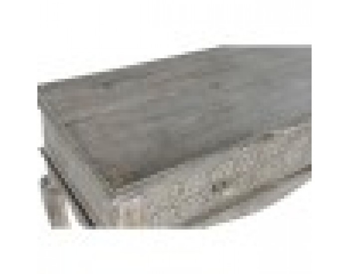 Портманто с 2 чекмеджета DKD Home Decor Бял Кафяв Дърво манго 91 x 42 x 81 cm