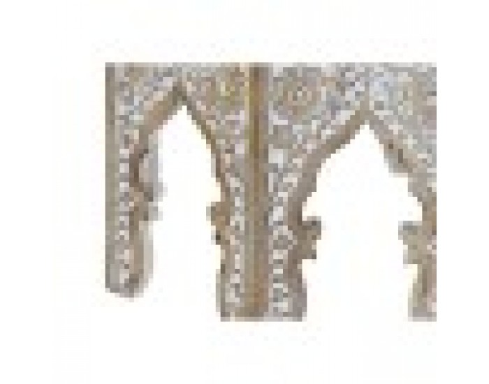 Комплект от 2 маси DKD Home Decor Естествен Дърво манго 75 x 75 x 45 cm Комплект от 2 маси DKD Home Decor Естествен Дърво манго 75 x 75 x 45 cm