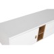 ТВ шкаф Home ESPRIT Бял Естествен полипропилен Дървен MDF 140 x 40 x 55 cm