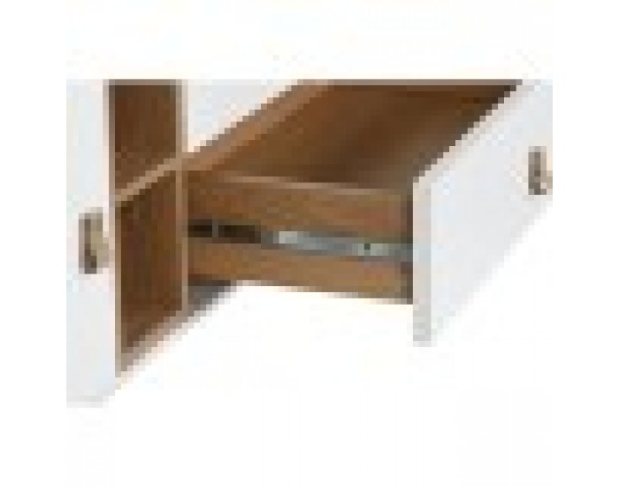 ТВ шкаф Home ESPRIT Бял Естествен полипропилен Дървен MDF 140 x 40 x 55 cm
