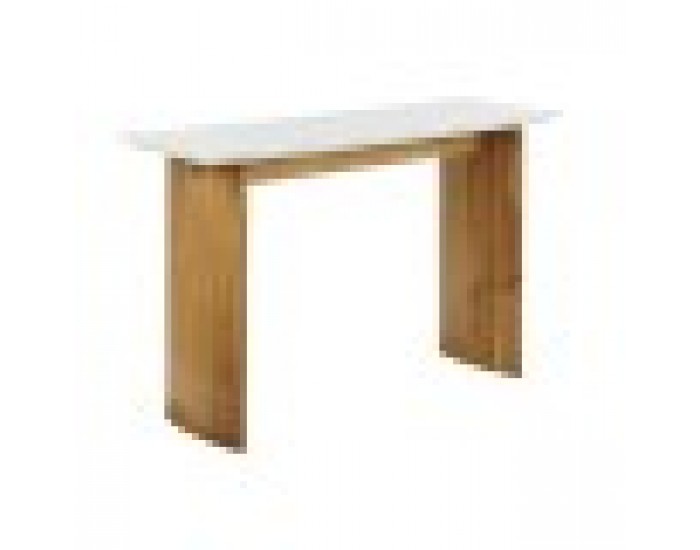 Console Home ESPRIT Бял Кафяв Мрамор Дърво манго 120 x 38 x 77 cm Console Home ESPRIT Бял Кафяв Мрамор Дърво манго 120 x 38 x 77 cm